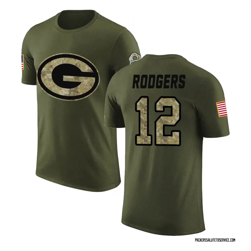 Aaron Rodgers Salute to Service Hoodies & T-Shirts - Packers Store