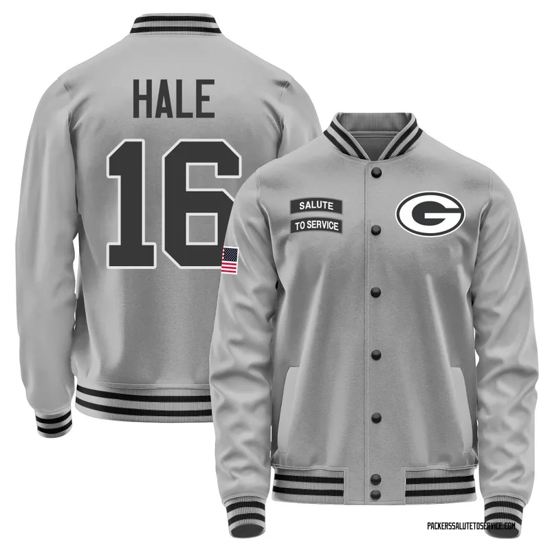 Youth Alex Hale Green Bay Packers Gray Salute to Service Performance Jacket