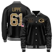 Youth J.J. Lippe Green Bay Packers Black Salute to Service Sideline Performance Jacket